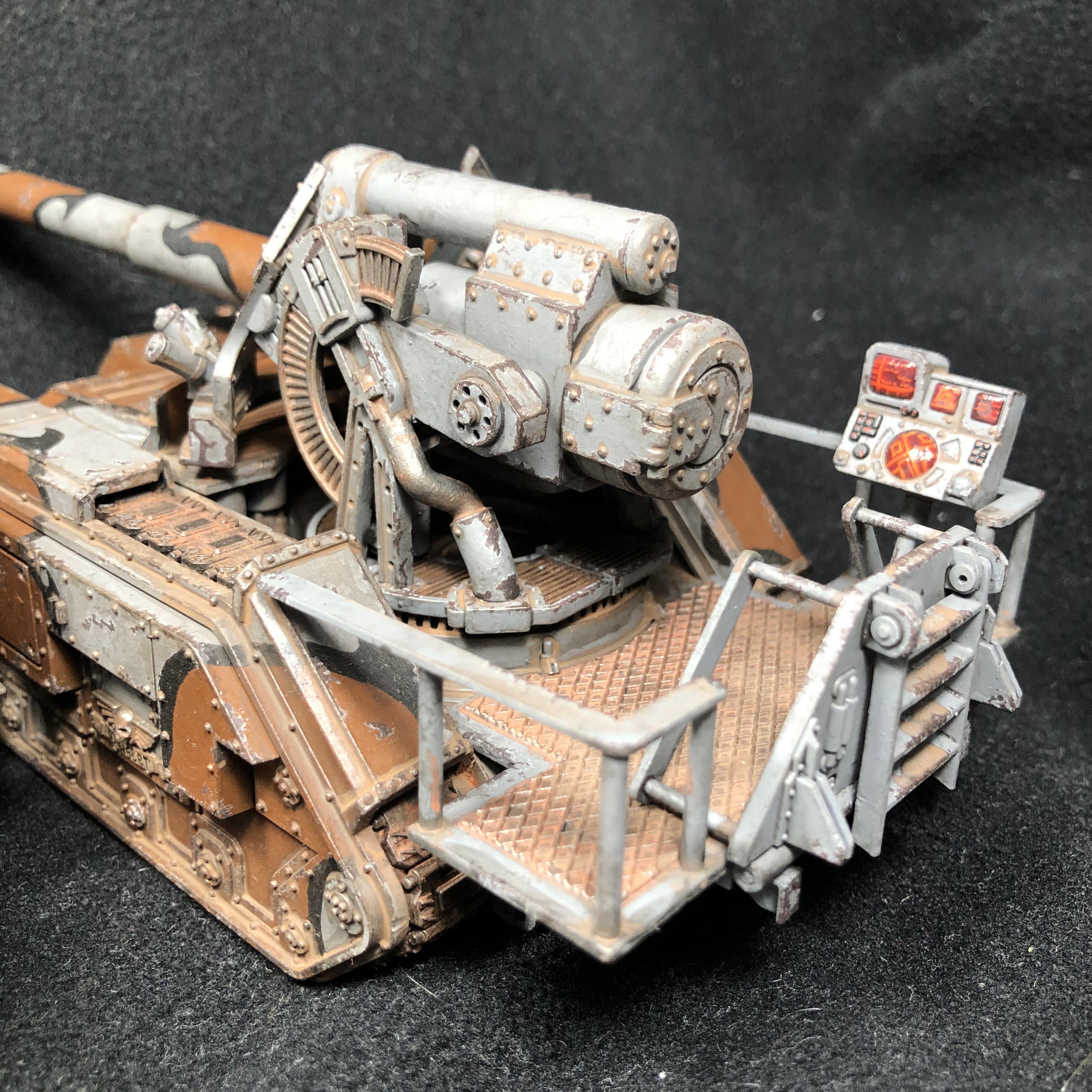 Artillery, Astra Militarum, Basilisk, Cadians, Camouflage, Conversion